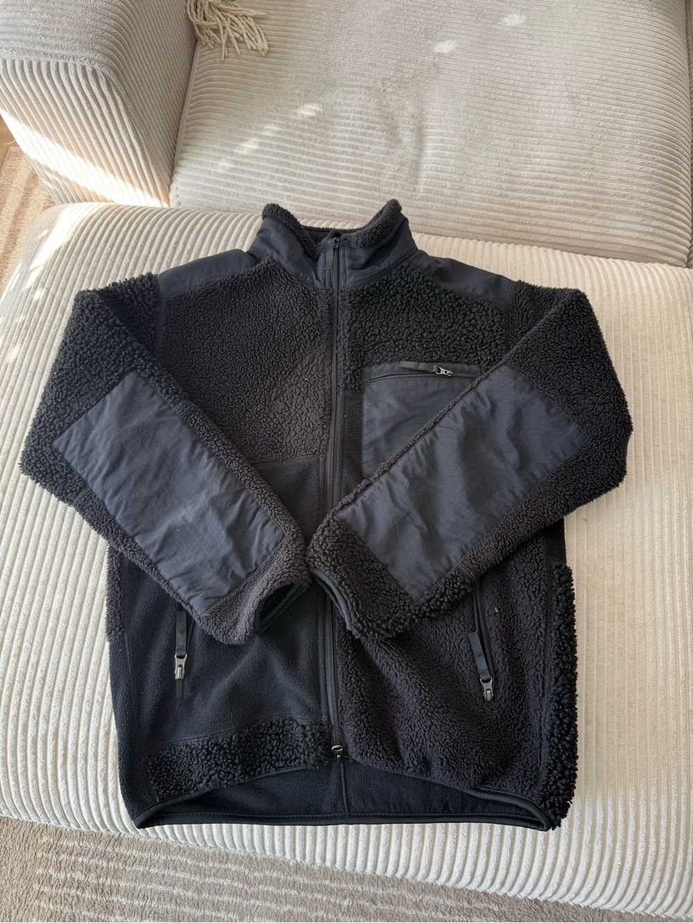 UNIQLO x Engineered Garments Patchwork Fleece